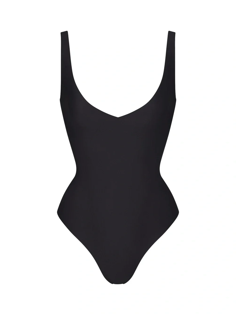 NEW SKIMS Body Molded Underwire Thong Bodysuit Onyx Black Small NWT